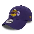 New Era 9Forty Adjustable Curve Cap ~ Los Angeles Lakers