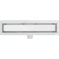 Fala Duschrinne Bodenablauf Modell Madeira Edelstahl Siphon Ablaufrinne (400 mm) (75361)