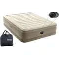 Luftbett Pumpe Gästebett Luftmatratze Selbstaufblasend 152x203x46cm 64428 - Intex