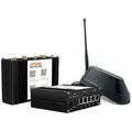 SELFSAT MWR 5560 eSIM 5G Cat 19 WLAN Router bis 3,4 Gbps inkl. SHARK 5G Antenne schwarz - Schwarz