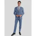 SteffenKlein Anzug REGULAR FIT (2-tlg) aus elastischem Stoff blau|grau 102