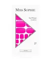 Miss Sophie Hot Pink Pedicure Nagelfolie 1 Stk Hot Pink