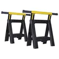 Stanley Arbeitsbock STST1-70559, Vario, ausziehbar, bis 450 kg, 76 - 89 cm, klapp- & höhenverstellbar, aus Kunststoff, 2 Stück