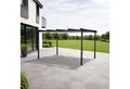 Leco Pergola Überdachung Sonnendach Pavillon Aluminium Luxus Pergola 4 x 3 m, BxTxH: 400x300x225 cm, Gestell aus Aluminium und Stahlrohr pulverbeschichtet