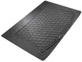 WALSER CarComfort Kofferraummatte Safeguard, Größe 120x80 cm, universal zuschneidbare Gummimatte Auto, universeller Kofferraumschutz, Antirutschmatte