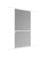 Windhager Fliegengitter Balkontür EXPERT 120x240 cm weiß, Schiebetür Insektenschutz, Aluminiumrahmen, kürzbar, für Terrasse und Balkon, Mückenschutz ohne Bohren, einfache Montage, robust, 04317