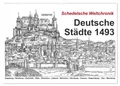 CALVENDO Wandkalender Schedelsche Weltchronik Deutsche Städte 1493 (Wandkalender 2026 DIN A2