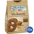 12x Multipack Mulino Bianco Molinetti Kekse 800 Gr