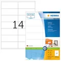 HERMA Etiketten 4475 weiß 105,0 x 41,0 mm, 100 Blatt