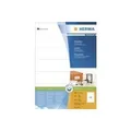 HERMA Premium - Permanent selbstklebende, matte laminierte Papieretiketten - weiß - 105 x 41 mm - 1400 Etikett(en) (100 Bogen x 14) (4475)