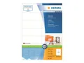 HERMA Premium - Papier - matt - permanent selbstklebend - weiß - 105 x 41 mm 1400 Etikett(en) (100 Bogen x 14)