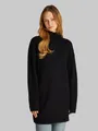 Calvin Klein Jeans Jerseykleid FLUFFY YARN LOOSE SWEATER DRESS mit Logostickerei