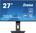 Iiyama ProLite XUB2792UHSU-B6 LED-Monitor EEK F (A - G) 68.6 cm (27 Zoll) 3840 x 2160 Pixel 16:9 4 ms HDMI, DisplayPort, Kopfhörer (3.5 mm Klinke