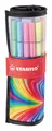 STABILO Premium-Filzstift Pen 68 - ARTY - 25er Rollerset - mit 25 ve (US IMPORT)
