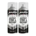 Directorust Grill und Ofenspray, Schwarz, 2 x 400 ml, Hochtemperaturlack bis ...