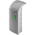 Kunststoff-Wertstoffbehälter, mit Müllsackhalterung, für 120 l Müllsäcke, BxTxH 500x500x1100 mm