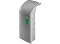 Wertstoffsammelbehälter Hailo ProfiLine WSB Design XXXL, 120 l, Verbindungsklammern & Aufkleber, L 450 x B 500 x H 1120 mm, Kunststoff, grau