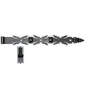 Ladenband Türband Türbänder Torbänder 600 mit 16 mm Dorn Schwarz Schmiedeeisen