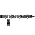 Ladenband 600 mit 16 mm Dorn Schwarz Schmiedeeisen Türband Türbänder Torbänder.