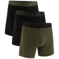 Under Armour® Boxer Herren Boxershort 3er Pack Baumwolle (Packung, 3er Pack) bunt|grün|schwarz L