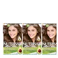 Garnier Nutrisse Ultra Crème Dauerhafte Pflege-Haarfarbe 6 Karamell Dunkelblond