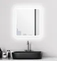 Talos Badspiegel Moon, LED Spiegel, Design Lichtspiegel