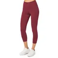 Merry Style Leggings Caprihose Damen 3/4 Hose MS10-199 (1-tlg) aus Baumwolle rot XS