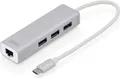 USB Hub 3x USB 3.0 Lan Typ-C (DA-70255)