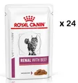 ROYAL CANIN Renal Feline Rind 24 x 85 g