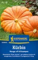 Kiepenkerl Kürbissamen Roter Zentner 1008600 - Riesenkürbis - haltbare Früchte - Fruchtgewicht 5-10 kg - Samen Gemüse, Gemüsesamen, Saatgut, Gemüsepflanzen