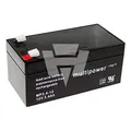 Hückmann Multipower Blei-Akku 117713 MP3,4-12 Pb12V/3,4Ah Akku 4260476411083