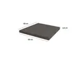 Küchen Arbeitsplatte Metallic Brown 60 cm 28 mm Bianca Grey Rose Küchenzeile