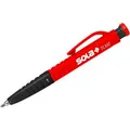 SOLA Tieflochmarker TLM2, schwarz, mit Spitzer & Halteclip, Graphitmine 2,8 mm