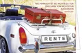 Hanra A4 Ruhestandskarte Sportwagen, Glückwunsch, Ruhestand, Geschenk, Auto, A4 Karte, 21x29,7 cm