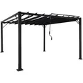 Berlinlodge Pergola, Anthrazit, Metall, 300x213x300 cm, Sonnen- & Sichtschutz, Pavillons & Pergolas, Pergolas