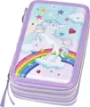 Faber-Castell 573040 - Astuccio scolastico triplo - unicorno