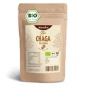 Bio Chaga Pilz Pulver 100g | Vitalpilz | naturreines Chaga Pilzpulver aus dem ganzen Fruchtkörper | als Kaffee, Tee oder Shake | vom Achterhof