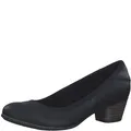 s.Oliver Damen Pumps Kleiner Absatz Elegant, Schwarz (Black), 37 EU