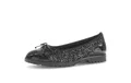 Gabor Damen Klassische Ballerinas, Frauen Ballerinas,fersen-Riemen,gefuettert,gesundheits-Schuhe,komfortable,Kunst-Stoff,schwarz,39 EU / 6 UK