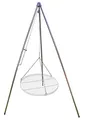 Dreibein Schwenkgrill inkl. 60 cm Edelstahl-Rost aus deutscher Produktion