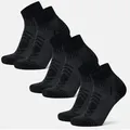 LIGHT WANDER KURZSOCKEN - 3-Pack - Schwarz - 43-47