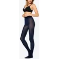 Nur Die Feinstrumpfhose Warm & Transparent Strapazierfähig Transparente Strumpfhose, Nylon blau 40-44