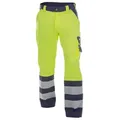 Dassy Arbeitshose Warnschutzhose Lancaster (1-tlg) blau|gelb lang | 42