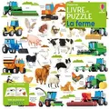 La ferme - Coffret livre et puzzle: Livre sur la ferme avec un puzzle de 49 pièces