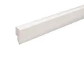 Neuhofer Fußleiste 240 cm x 38 x 15 mm weiß  Fußleiste