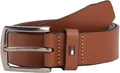 Tommy Hilfiger Herren Gürtel Denton 3,5 cm Ledergürtel, Braun (Winter Cognac), 115 cm