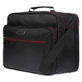 Christian Wippermann Arbeitstasche Herren - Wasserdichte, Strapazierfähige Umhängetasche mit Trolleyhalterung und Gepolstertem Tragegurt - Maße 34,5x29,0x16,5 cm - Ideal für DIN-A4 Ordner, 17L