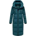 Marikoo Damen Winter Steppmantel Tikoraa mit abnehmbarer Kapuze
