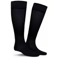 KUNERT Kniestrümpfe Fly&Care® (1-Paar) Herren Kniestrümpfe mit Stützklasse 3 blau 49-50