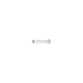 ISO 7380-2 Flachkopfschraube A 2 M 8 x 40 -T40 Vollgewinde A 2 100 Stk